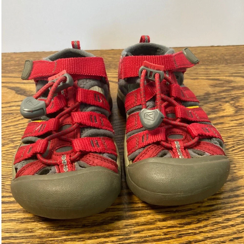 Keen Newport H2 Red Waterproof Sport Sandals Toddler Boys Girls Size 10 1009949